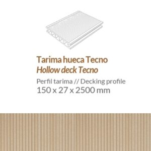TARIMA DECK "TARIMATEC"® TECNO ALVEOLAR REF. ARENA 2215