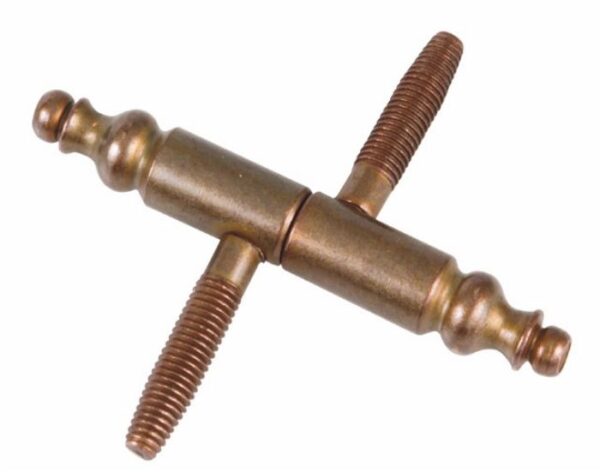 PERNIO (ANUBAS) CON REMATE 11MM BRONCE