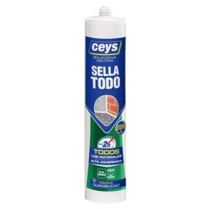 CEYS SILICONA SELLATODO BLANCO CART. 280 ML