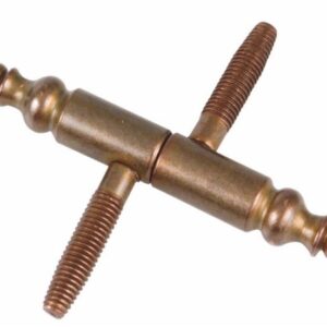 PERNIO (ANUBAS) CON REMATE 11MM BRONCE