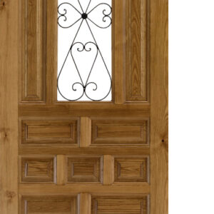 PUERTA PINO REJA MOD. 580 203X82.5X45