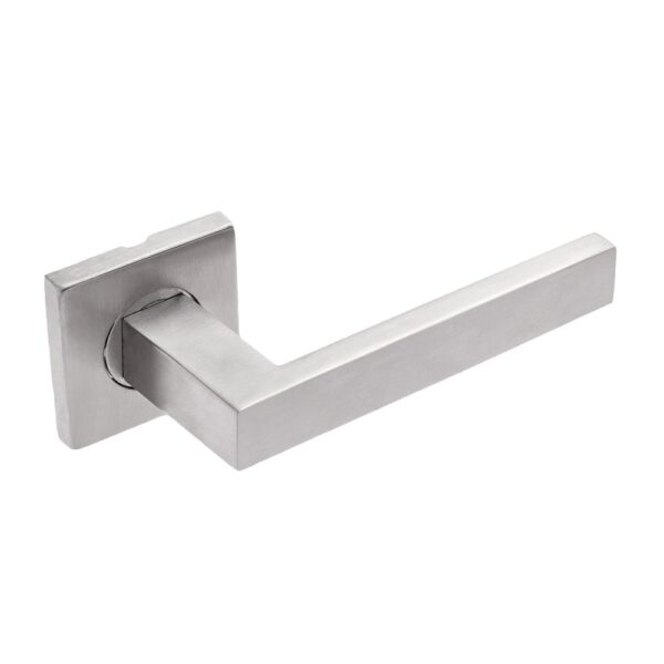 MANIVELA ROSETA CUADRADA  MOD.3000 ACERO INOX