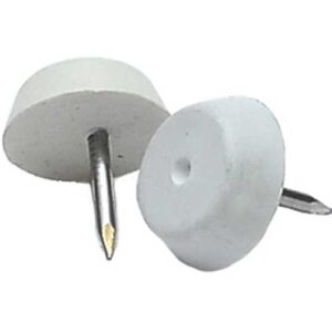 TOPE DESLIZANTE CLAVO 17MM BLANCO