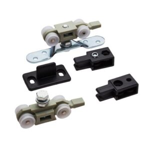 KIT PUERTA CORREDERA S/MUL. NIQUEL