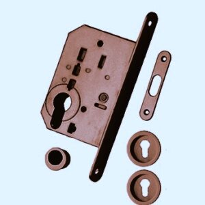 KIT PUERTA CORREDERA BOCALLAVE CUERO